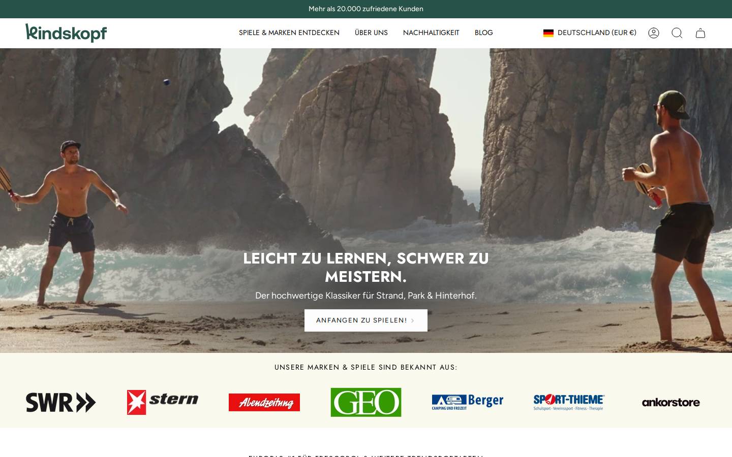two46-frescobol.com homepage screenshot