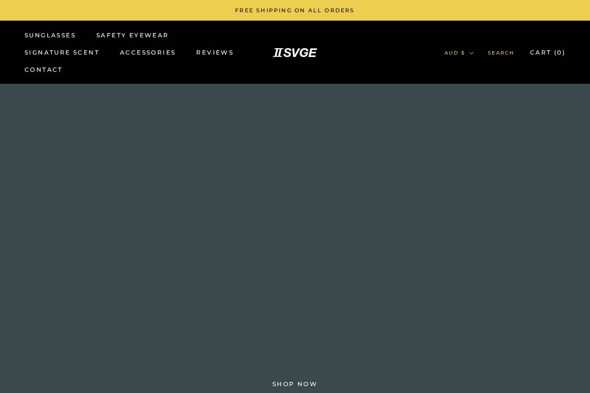 TWO SVGE homepage screenshot