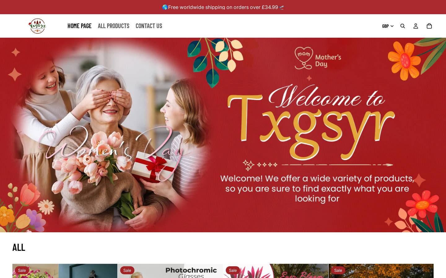txgsyr.com homepage screenshot