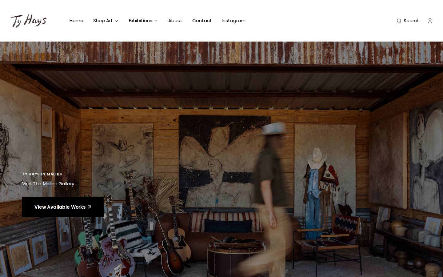 tyhays.com homepage screenshot