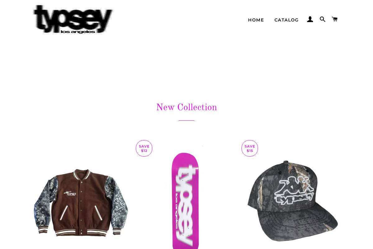 typseylosangeles.com homepage screenshot