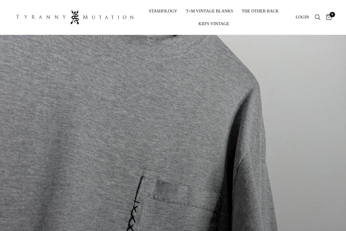 tyrannyandmutation.com homepage screenshot