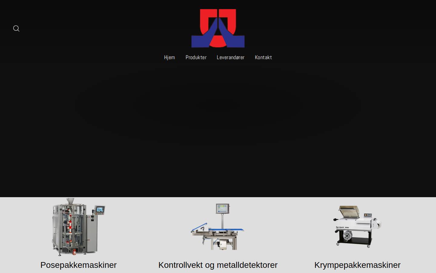 uamaskin.no homepage screenshot
