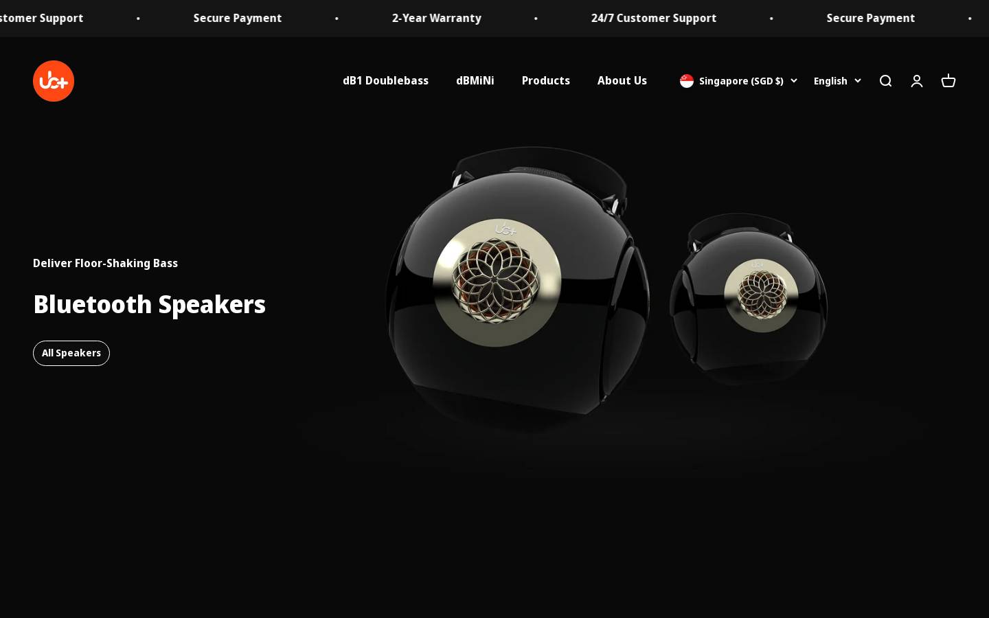 ub-plus.com homepage screenshot