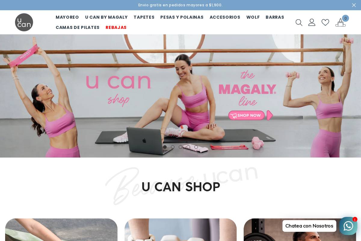 ucan.com.mx homepage screenshot