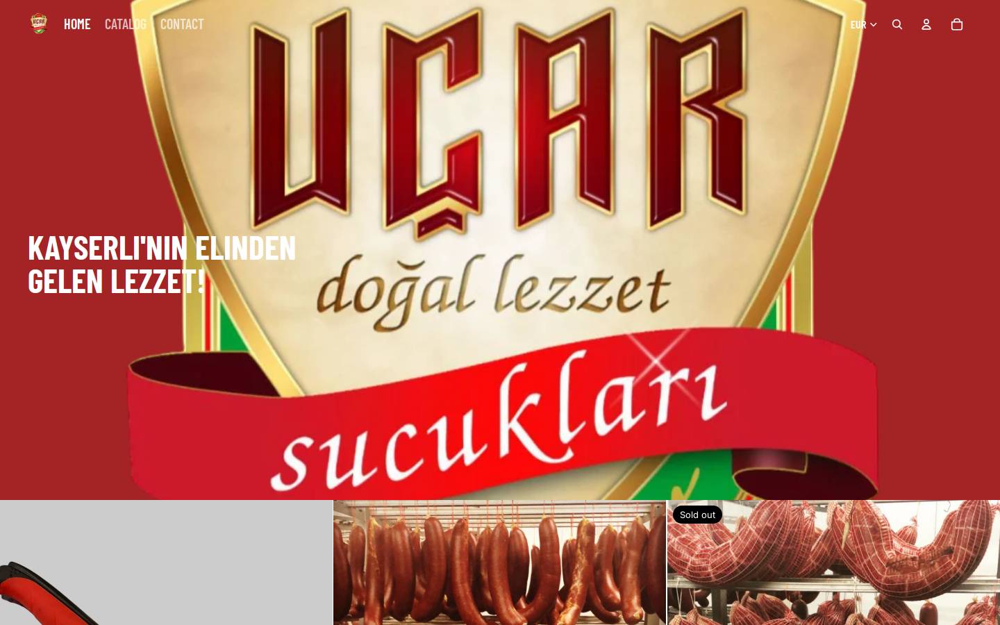 ucarsucuklari.com homepage screenshot
