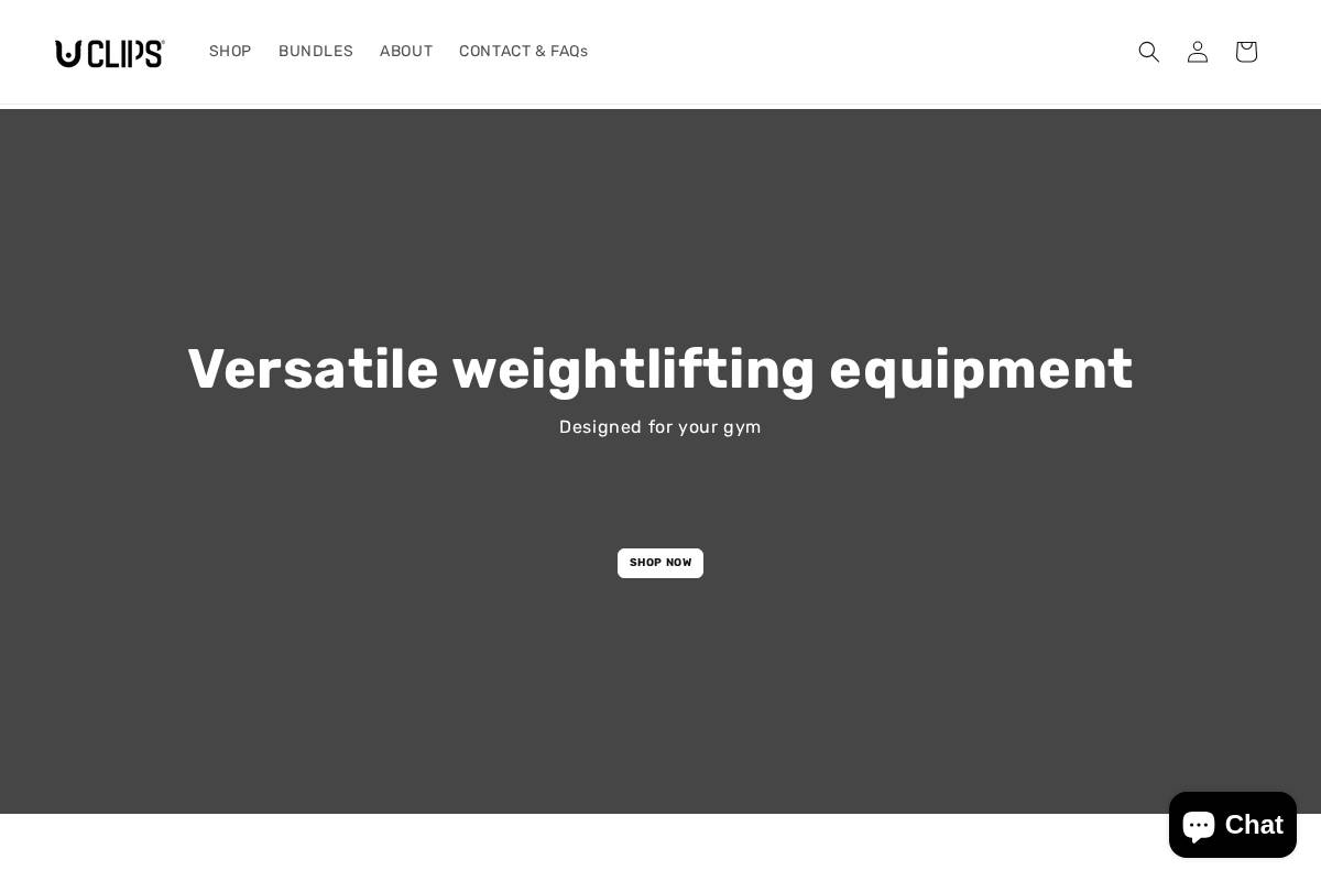 Uclips homepage screenshot