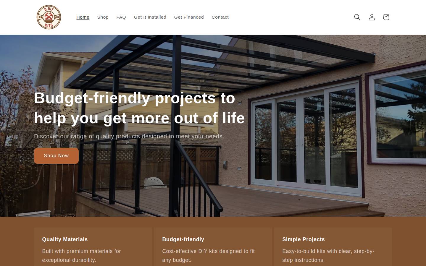udiykits.com homepage screenshot