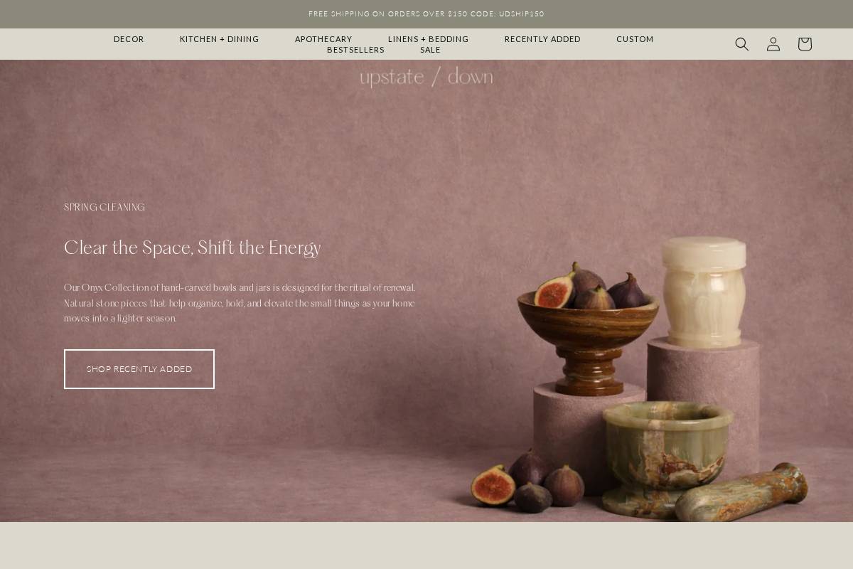 udshoppe.com homepage screenshot