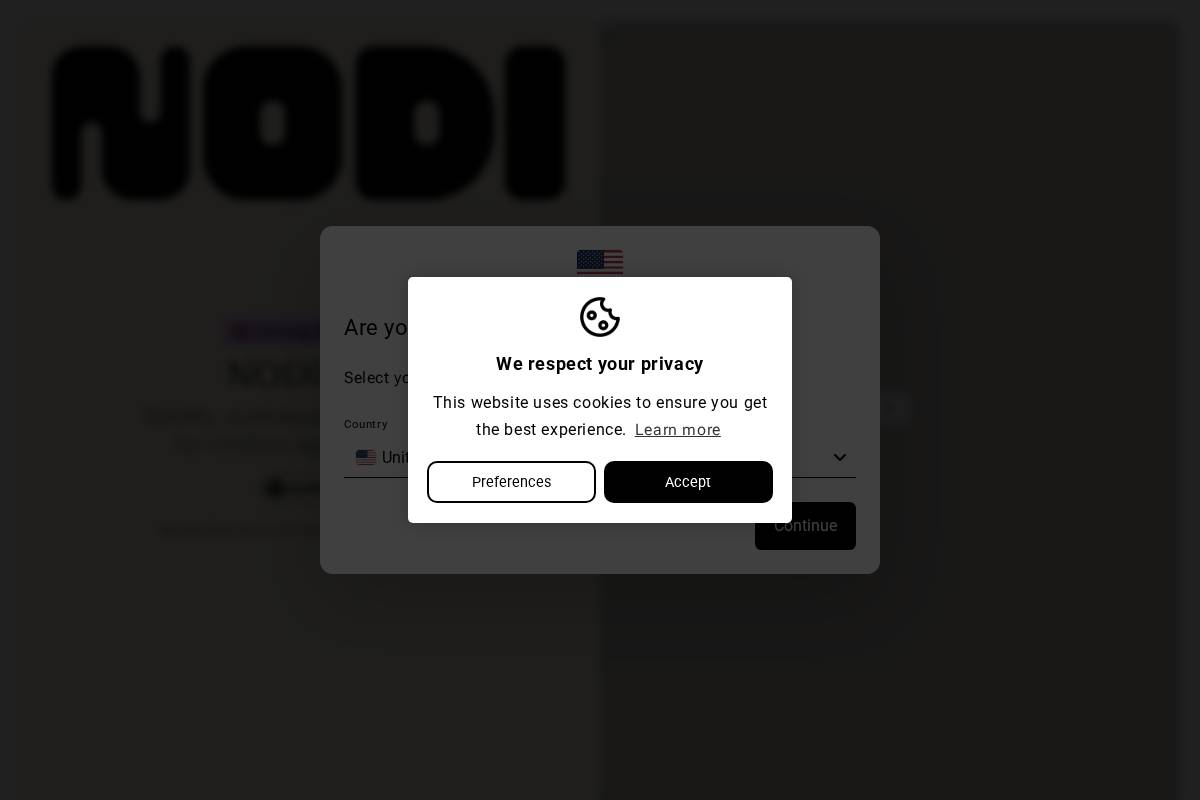 uk.nodi.kids homepage screenshot