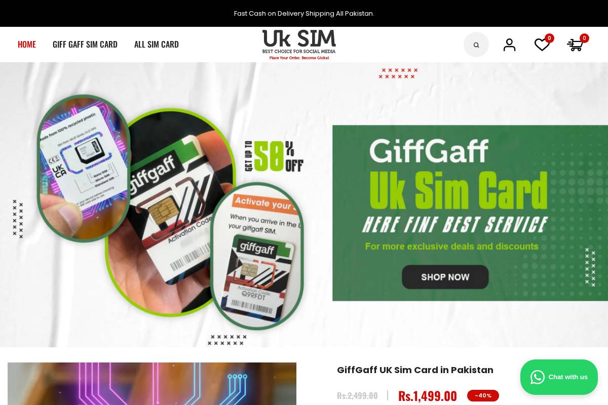 uksimpk.com homepage screenshot