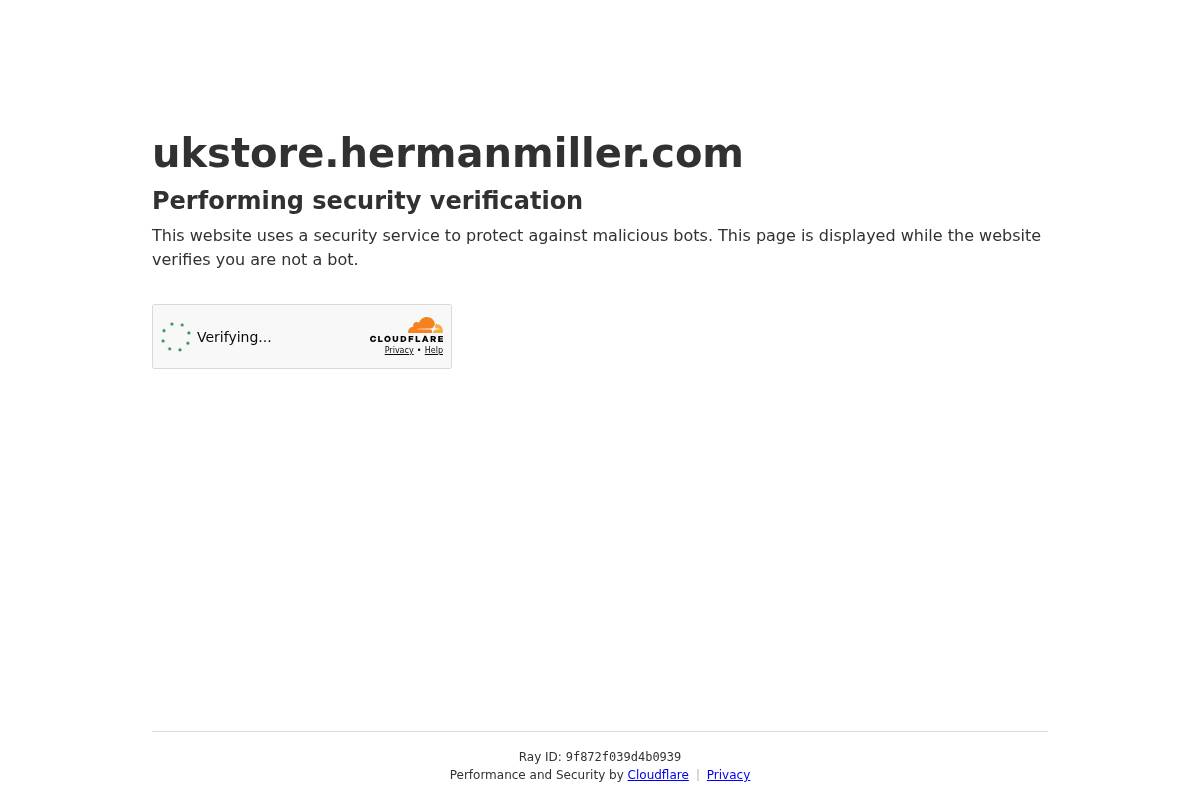 Herman Miller, Inc. homepage screenshot