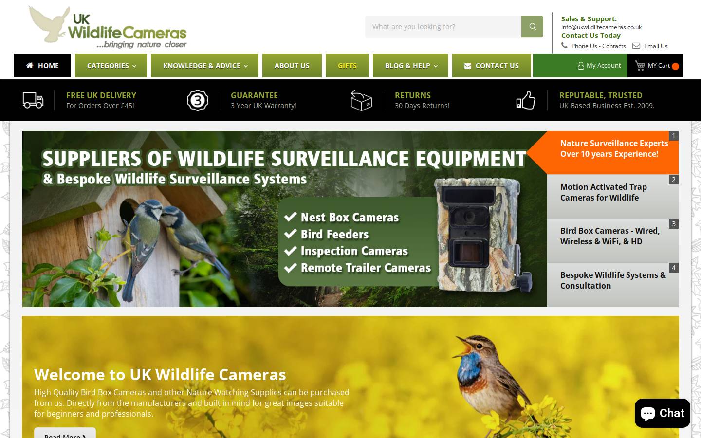 ScoutGuarding IT homepage screenshot