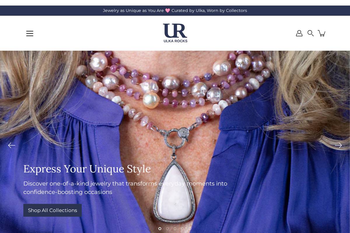 ulkarocks.com homepage screenshot