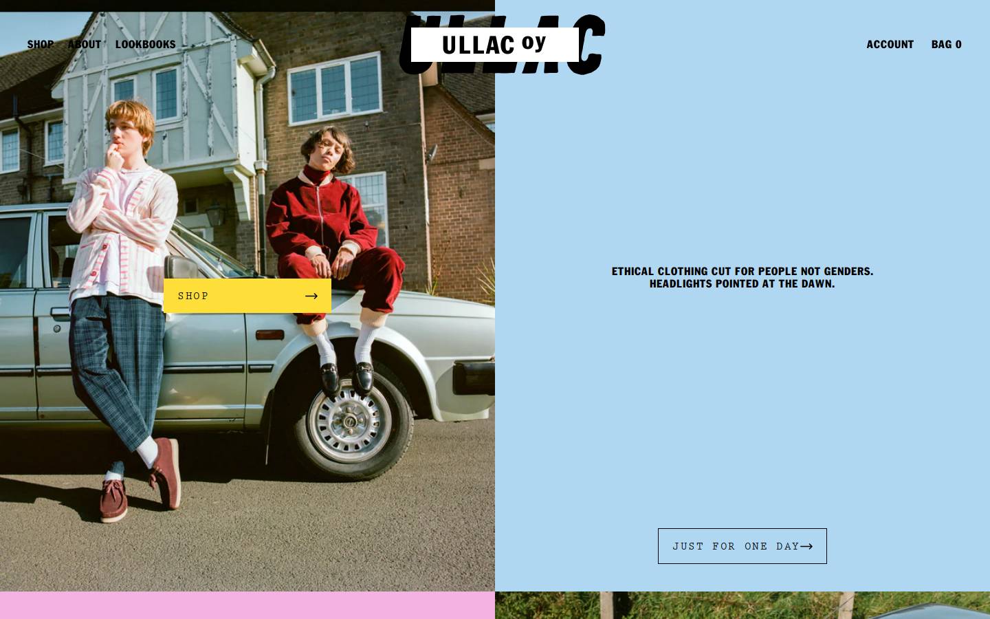 ullac.com homepage screenshot