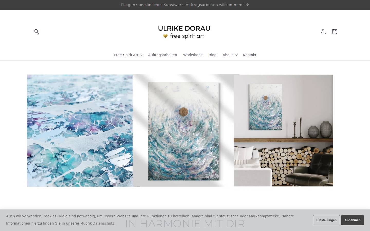 ullidorau.com homepage screenshot