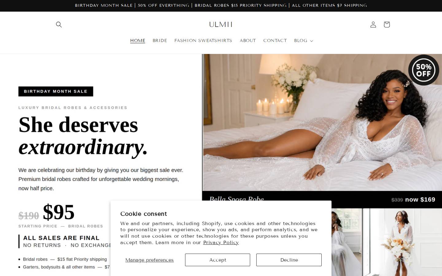 ulmii.com homepage screenshot