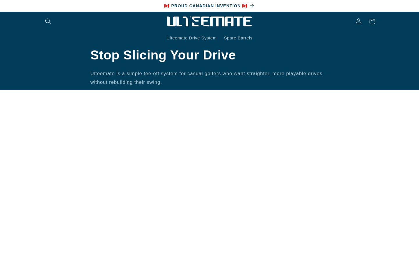ulteemate.com homepage screenshot