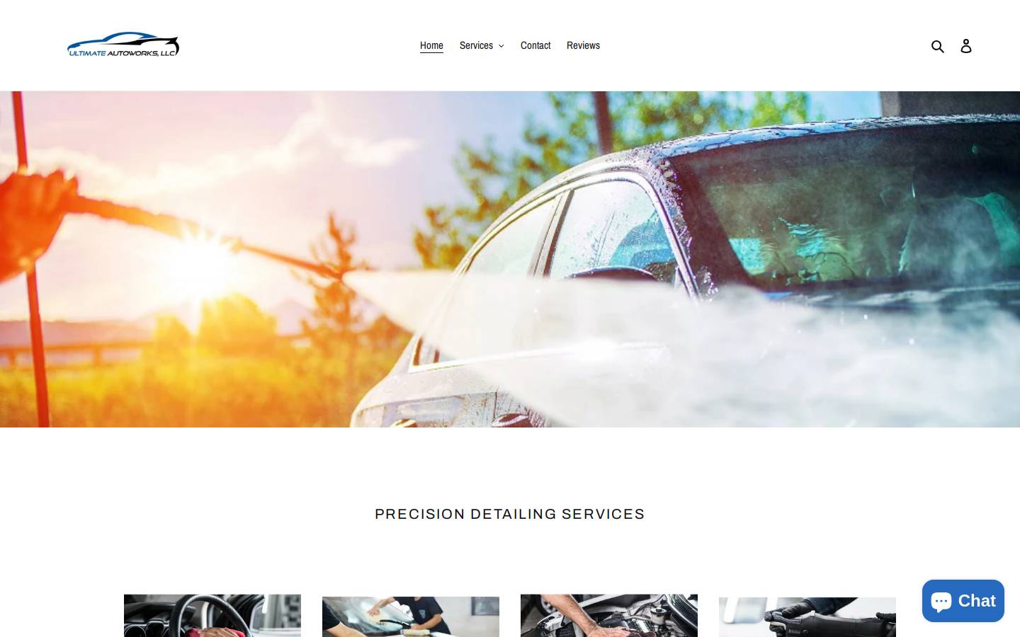 ultimateautoworksllc.com homepage screenshot