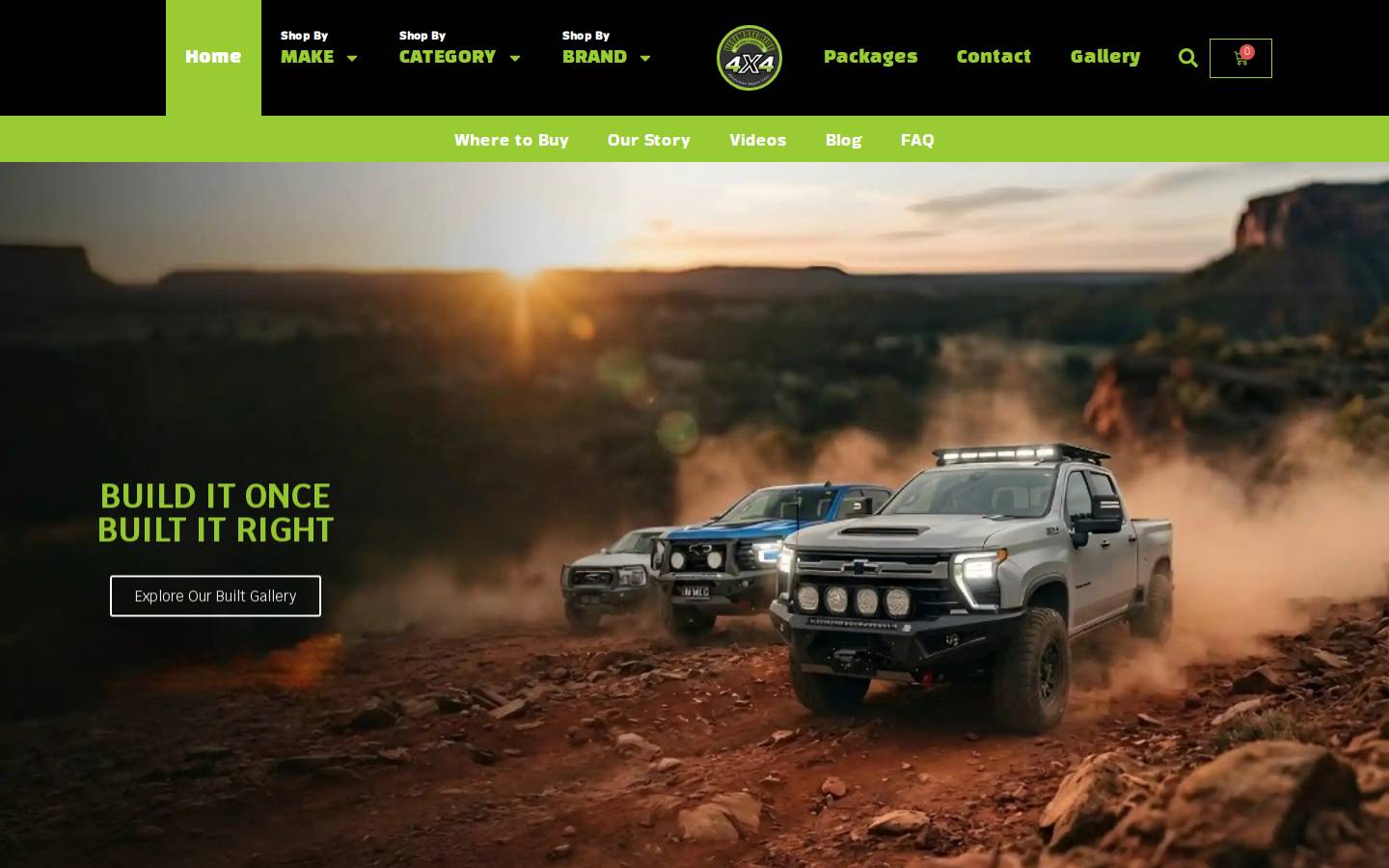 ultimateride.com.au homepage screenshot