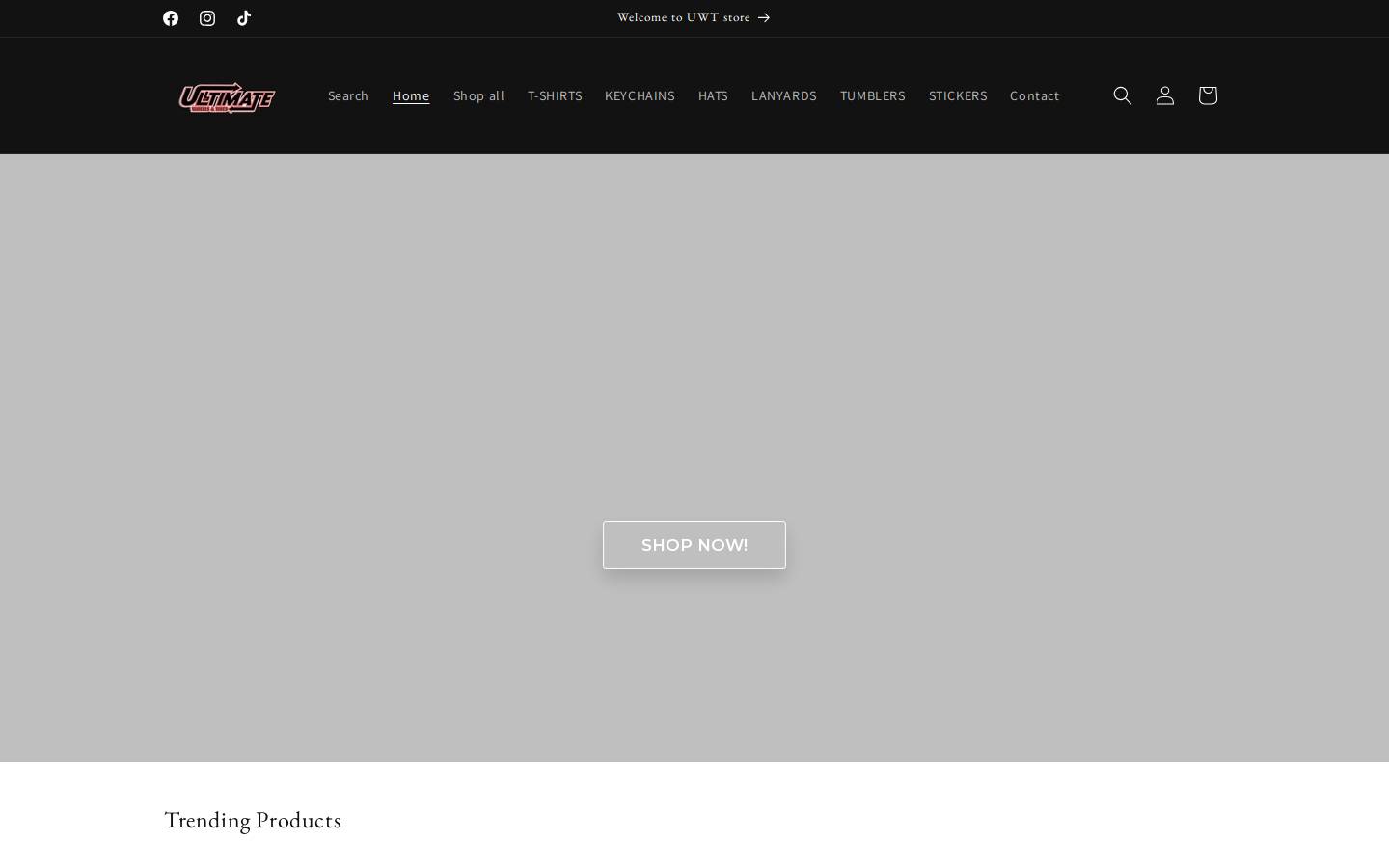 ultimatewheelsandtires.com homepage screenshot