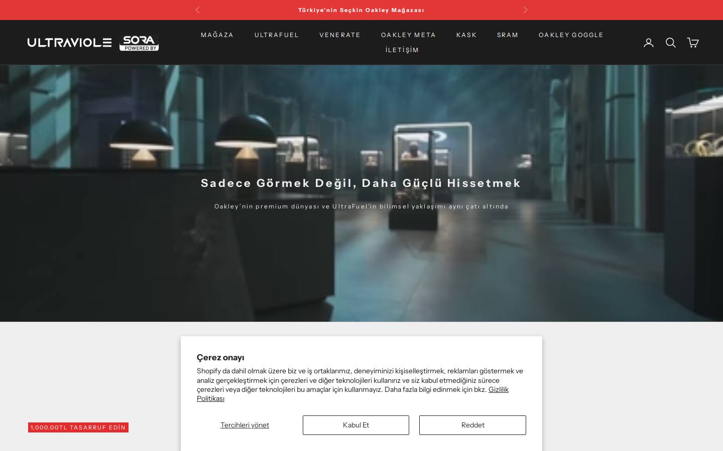 ultraviole.com homepage screenshot
