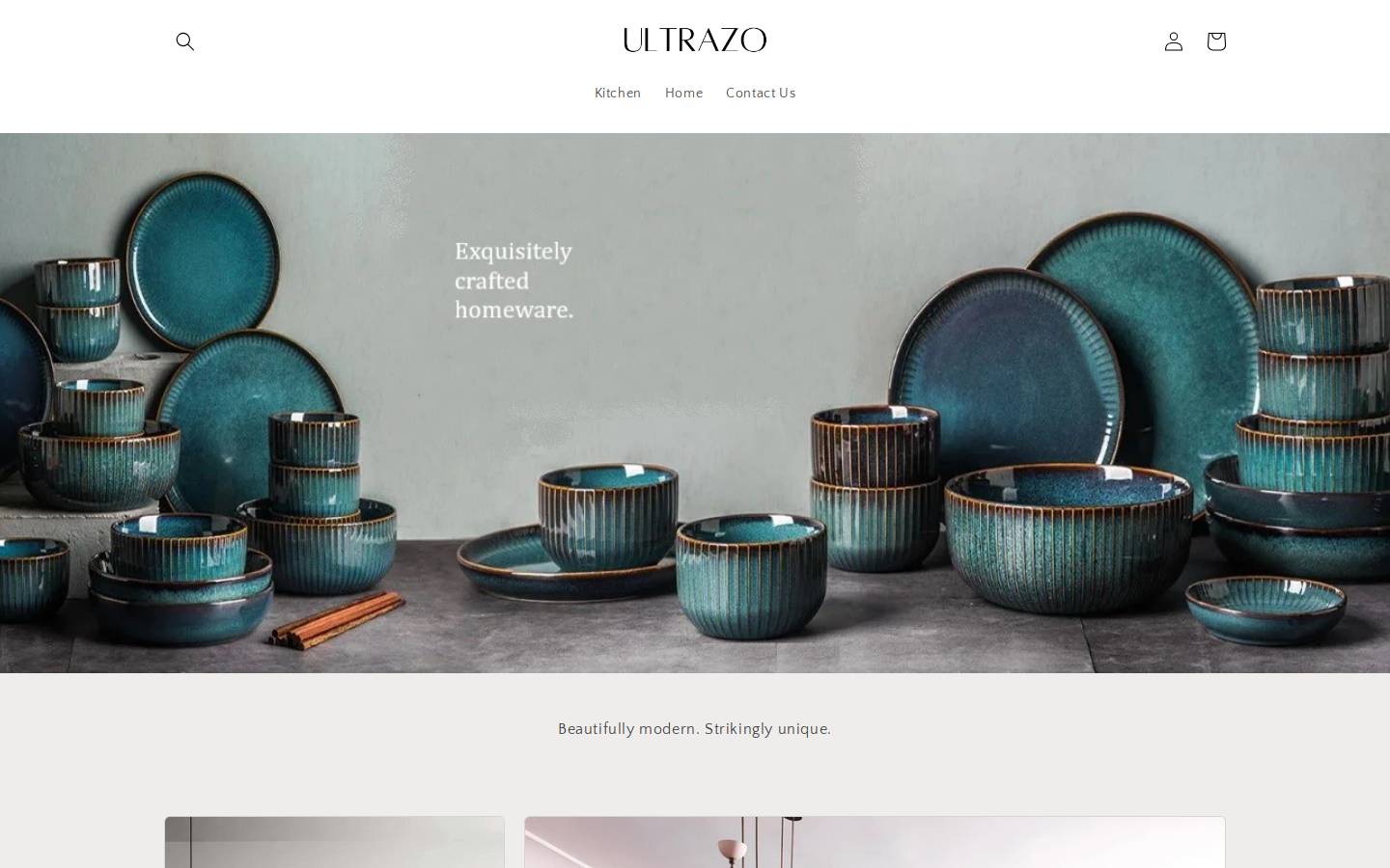 ultrazo.co homepage screenshot
