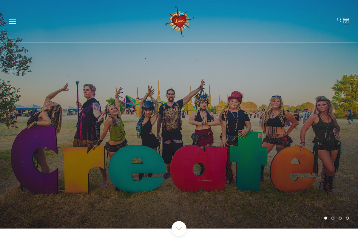 UmbaLove homepage screenshot