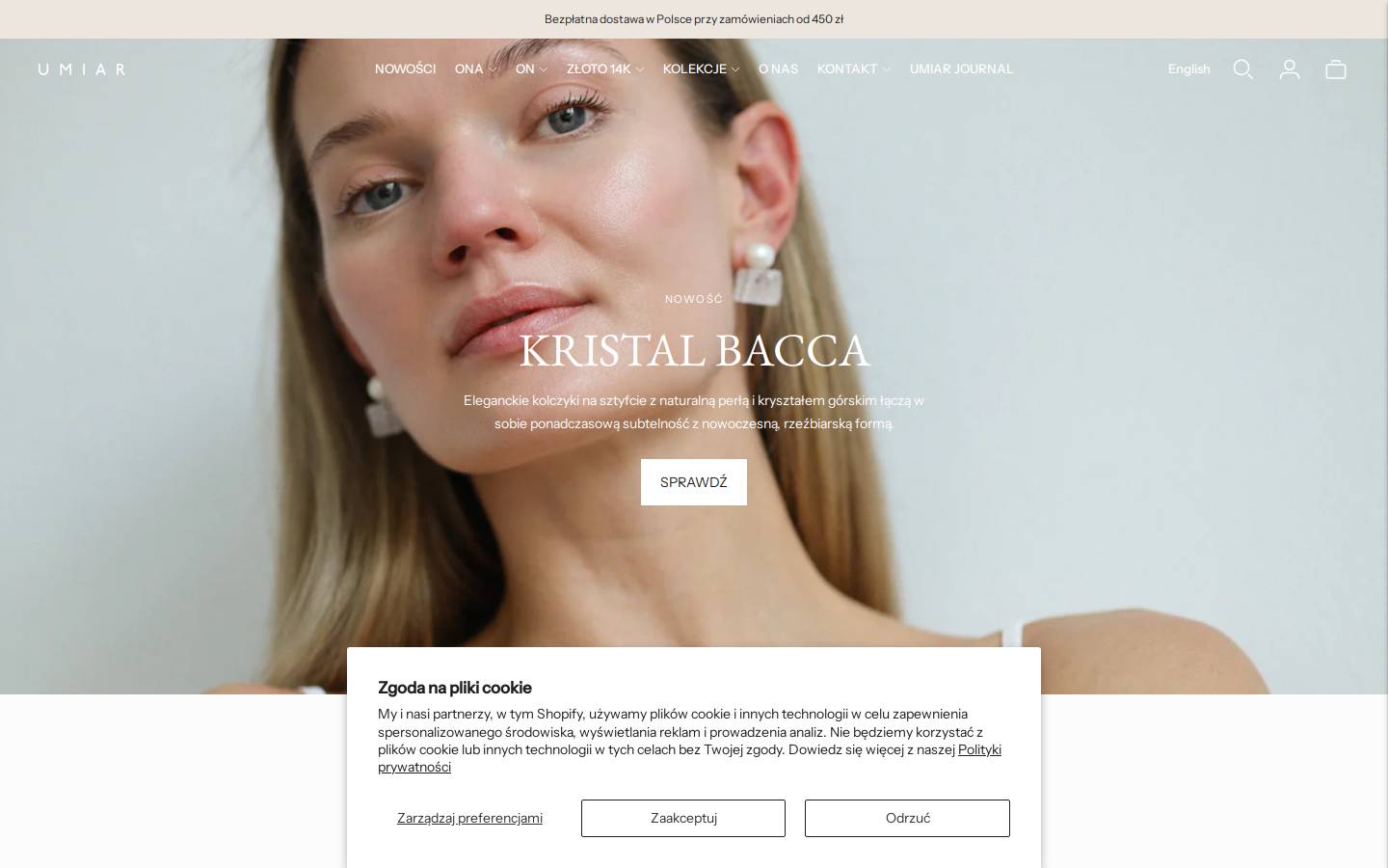 umiar.pl homepage screenshot