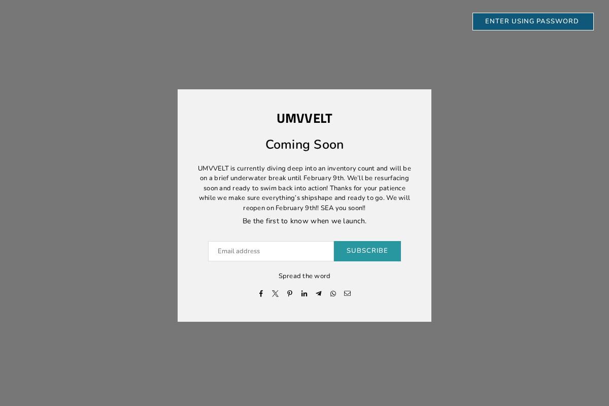 umvvelt.fish homepage screenshot
