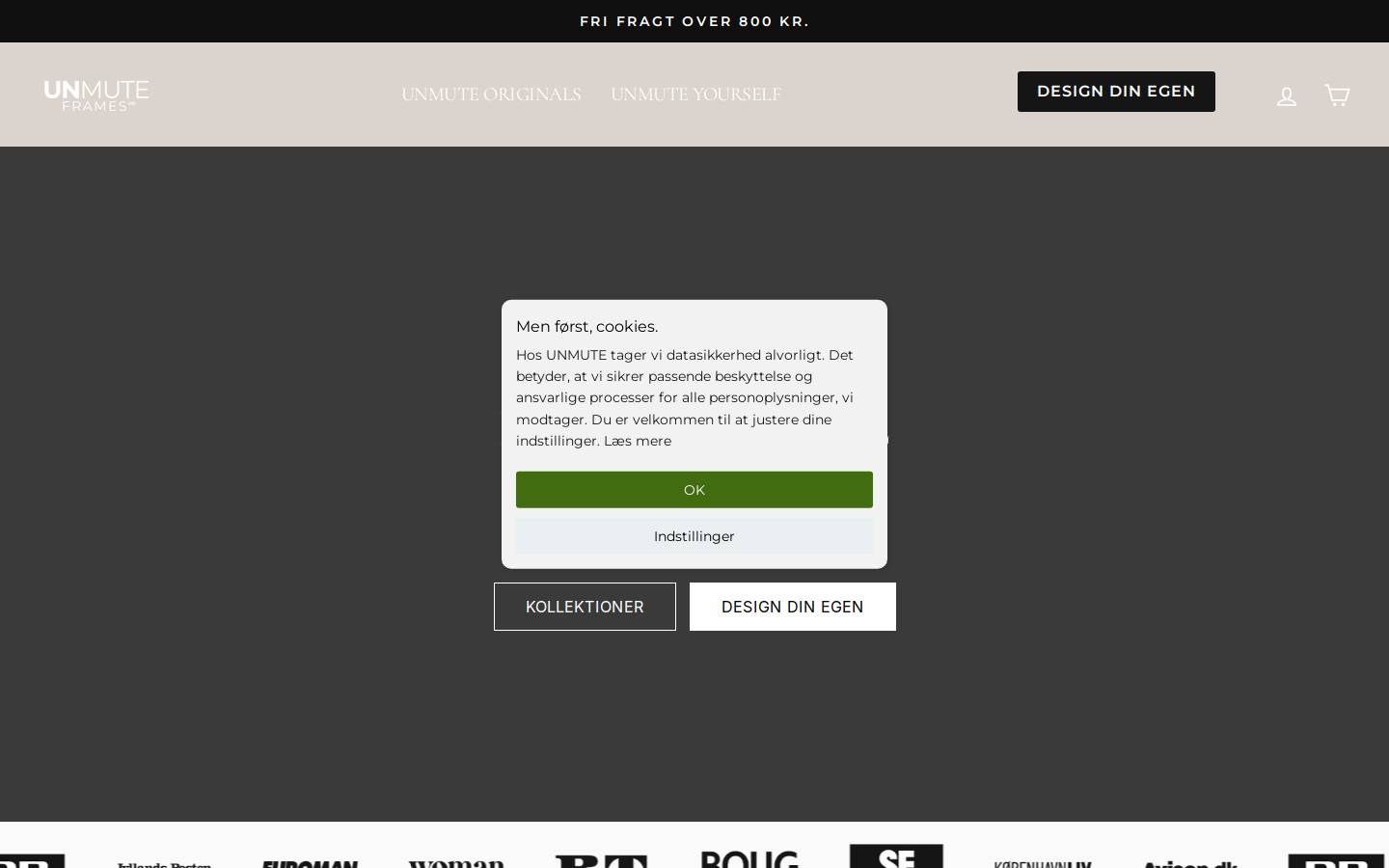 unmute  homepage screenshot