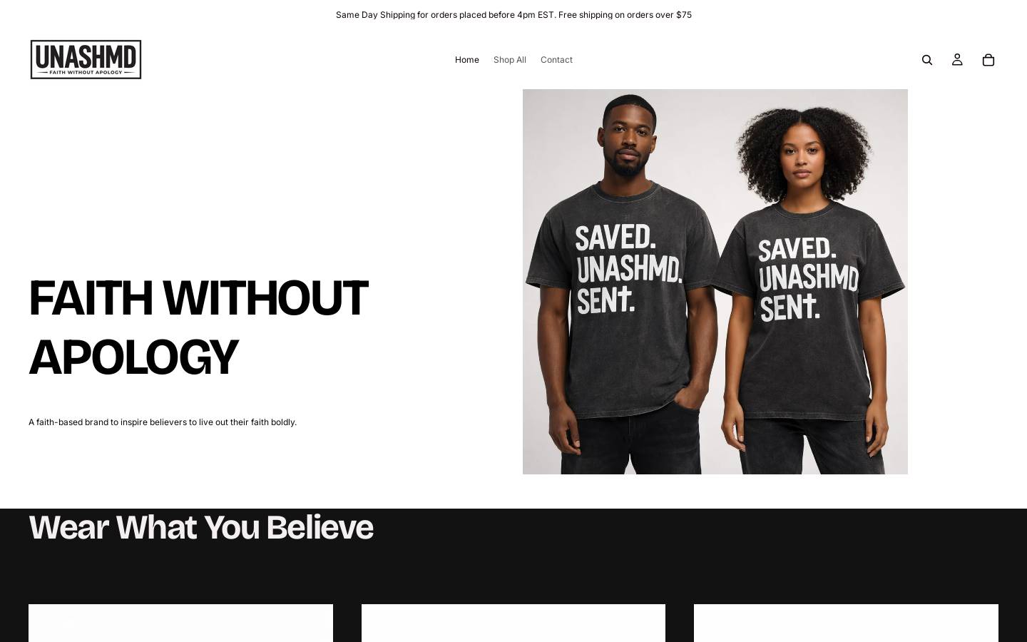 unashmd.com homepage screenshot