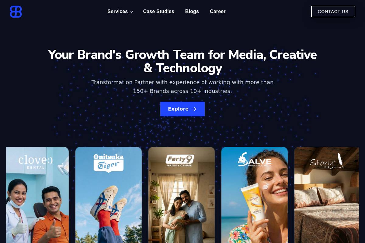Unbundl homepage screenshot