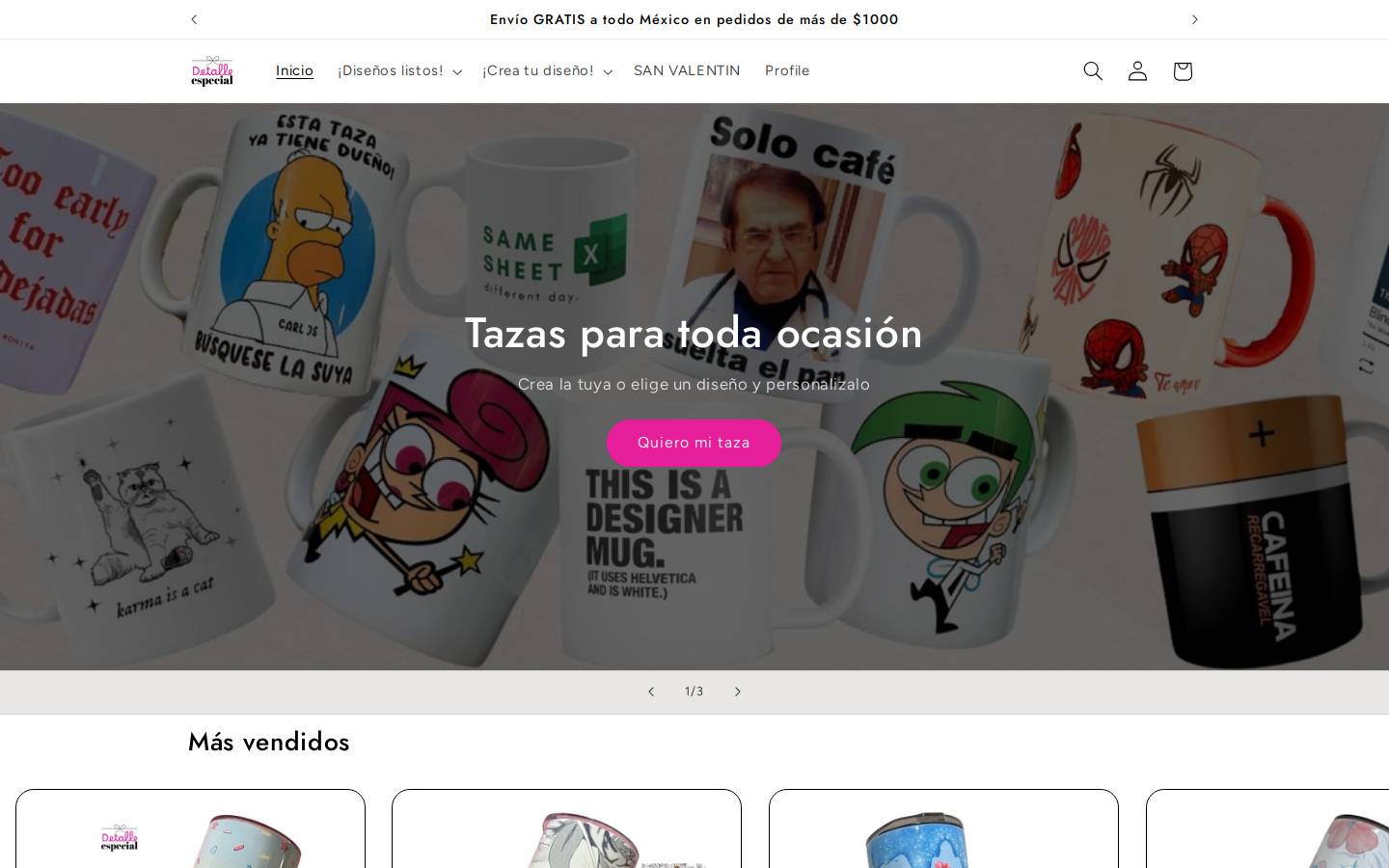 undetalleespecial.com homepage screenshot