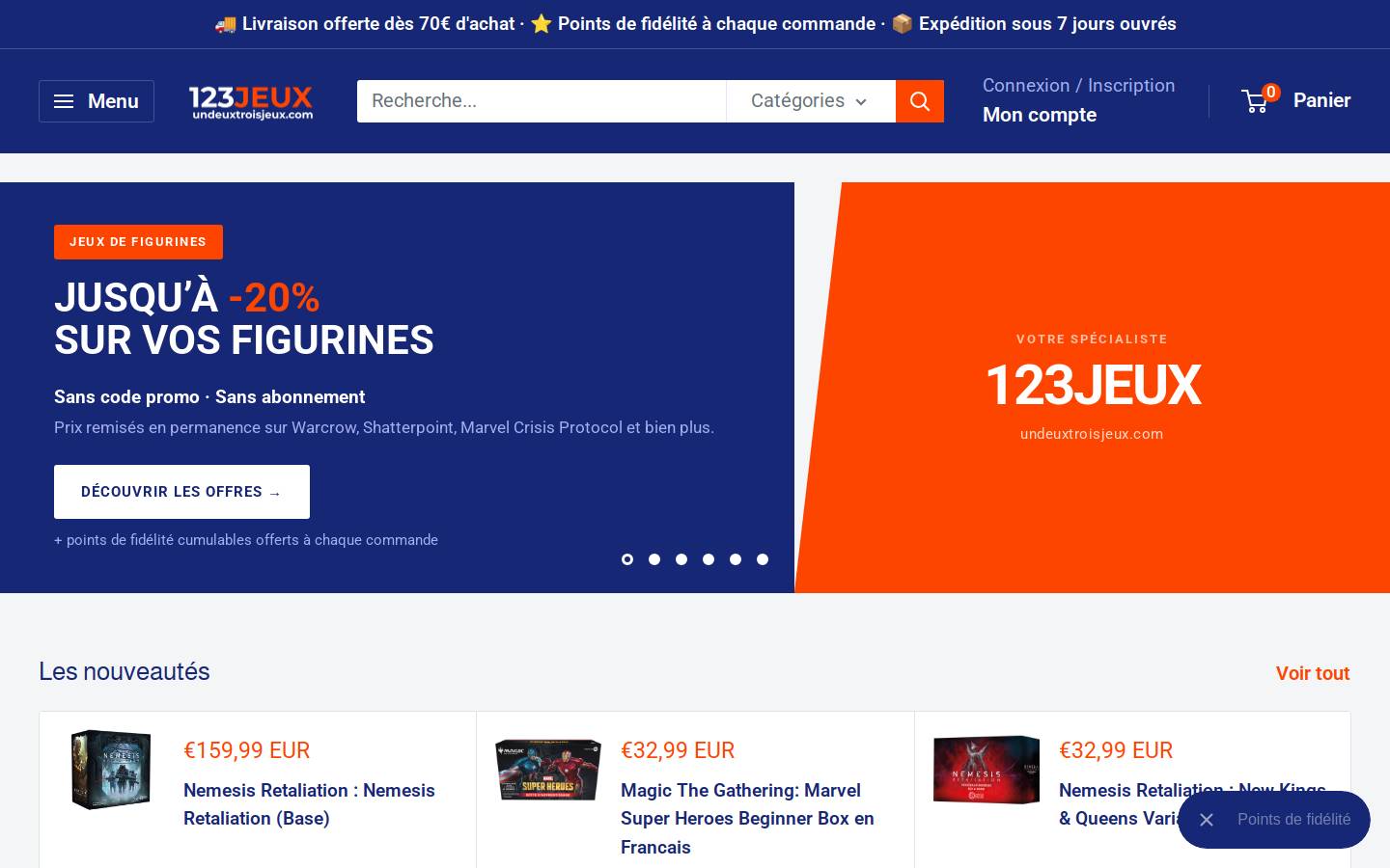 undeuxtroisjeux.com homepage screenshot