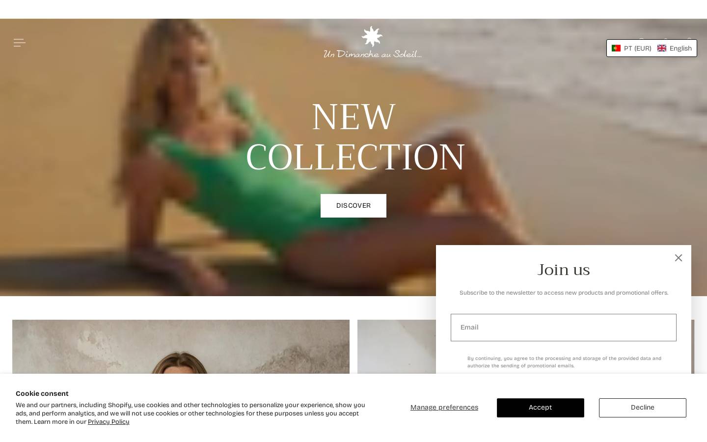 undimancheausoleil.com homepage screenshot