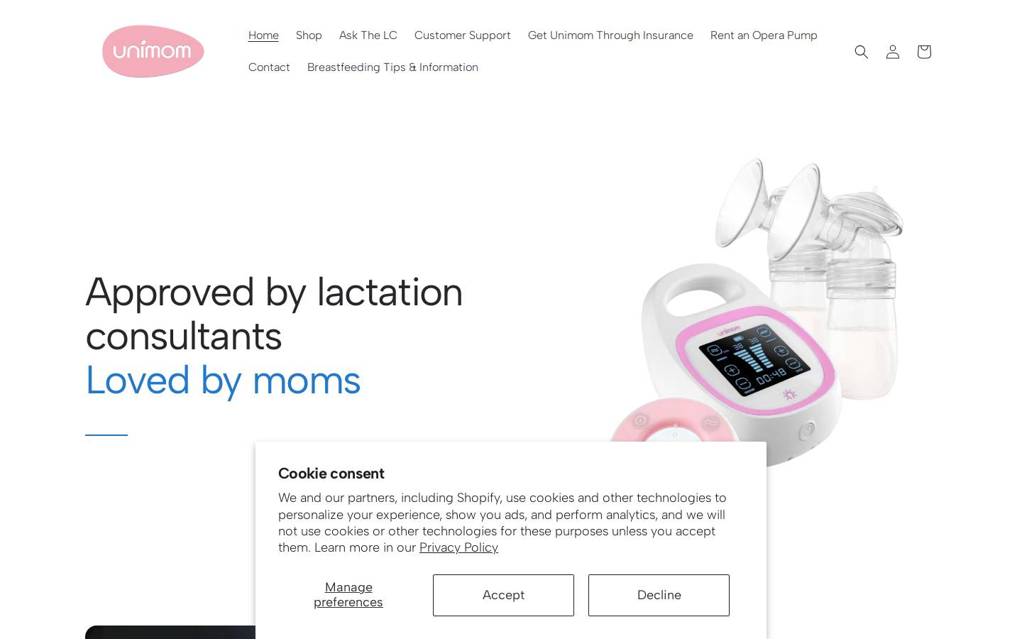 unimomus.com homepage screenshot