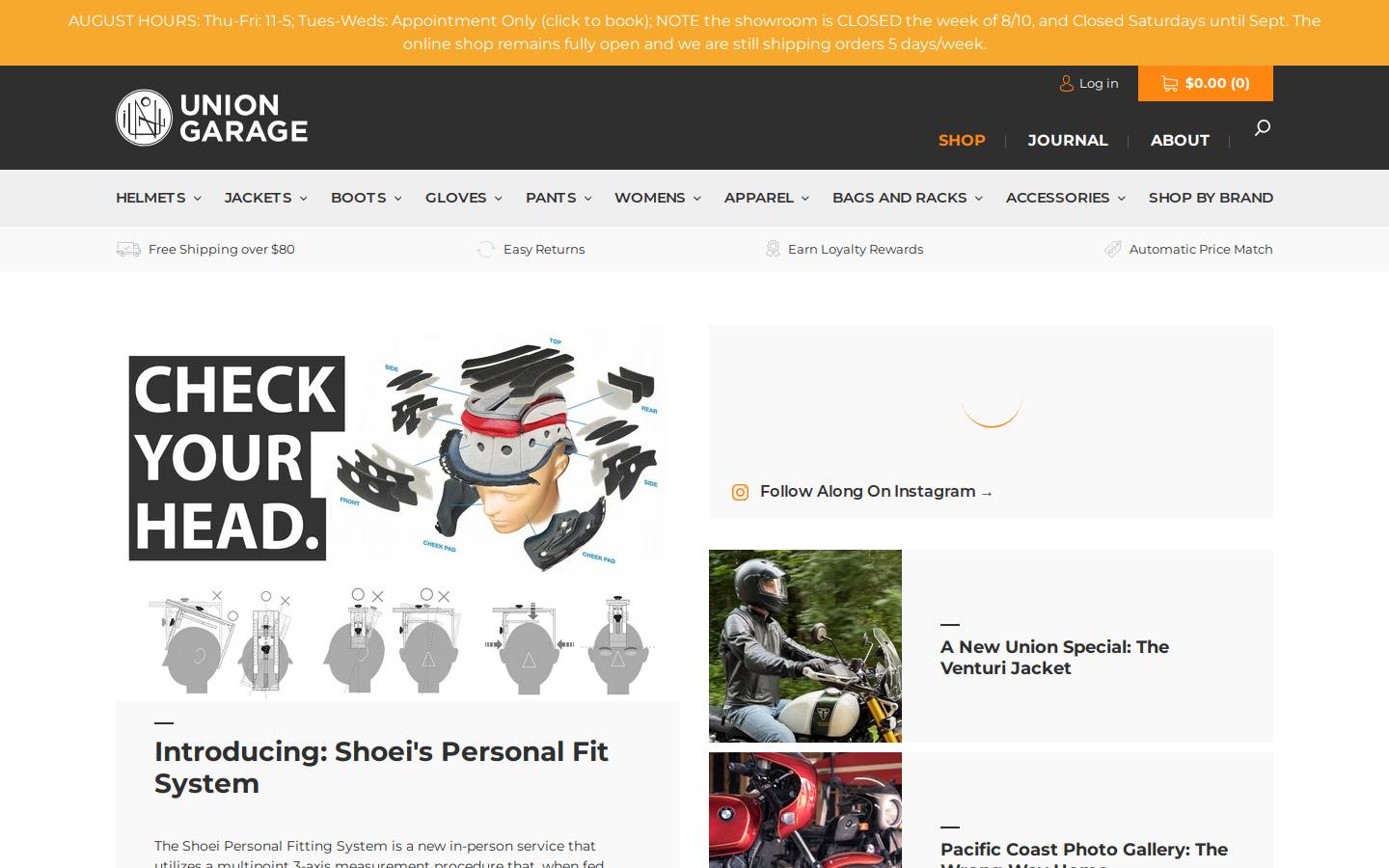 uniongaragenyc.com homepage screenshot
