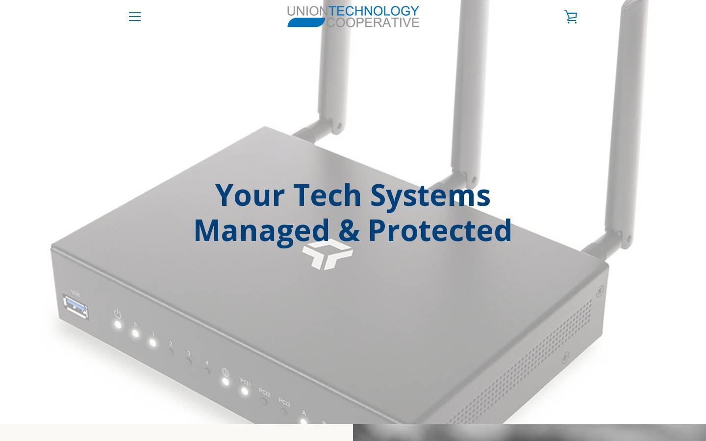 uniontech.coop homepage screenshot