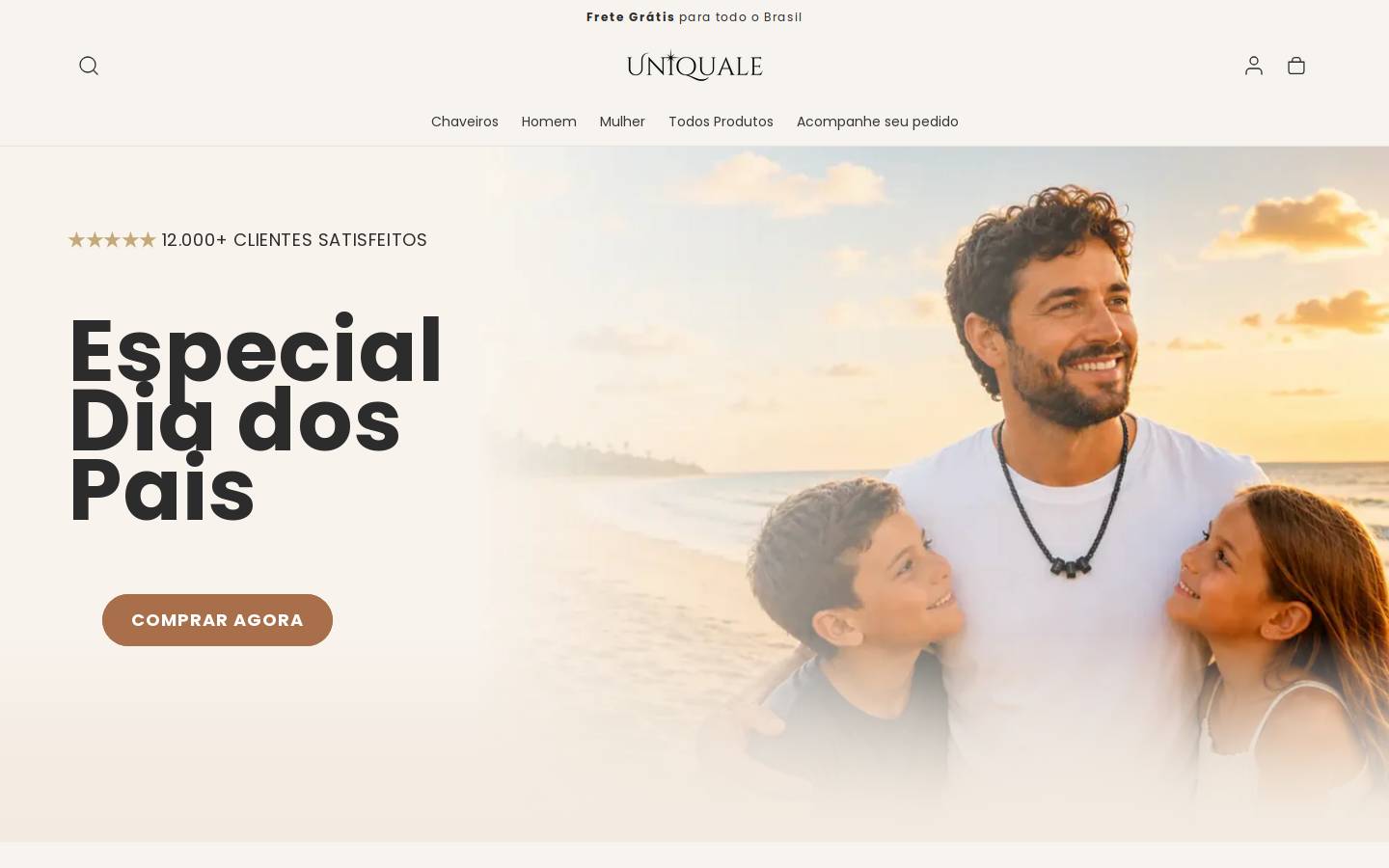 uniquale.com.br homepage screenshot