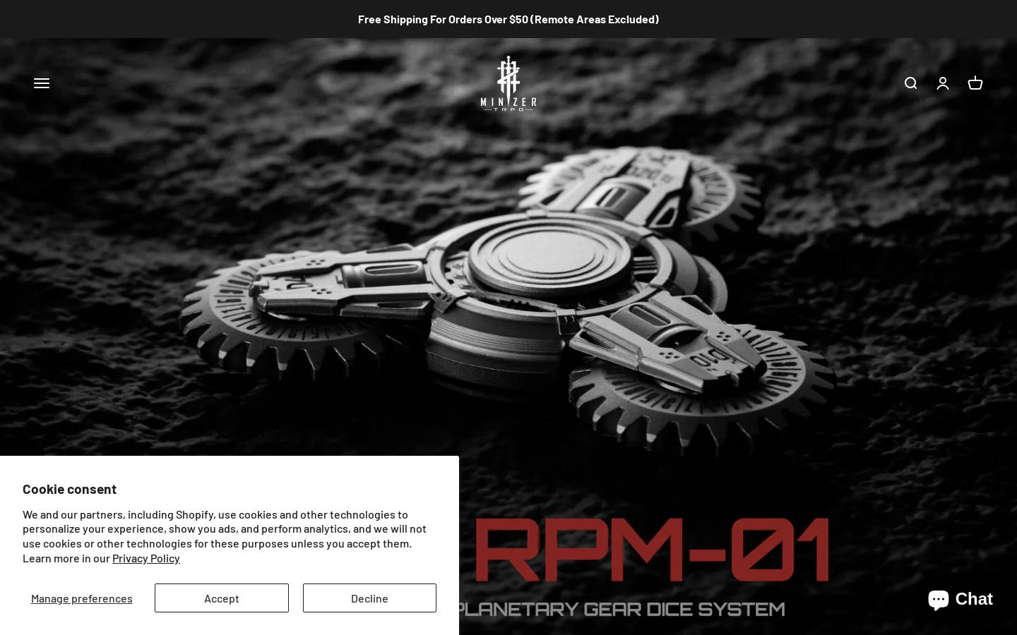 uniquedice.com homepage screenshot