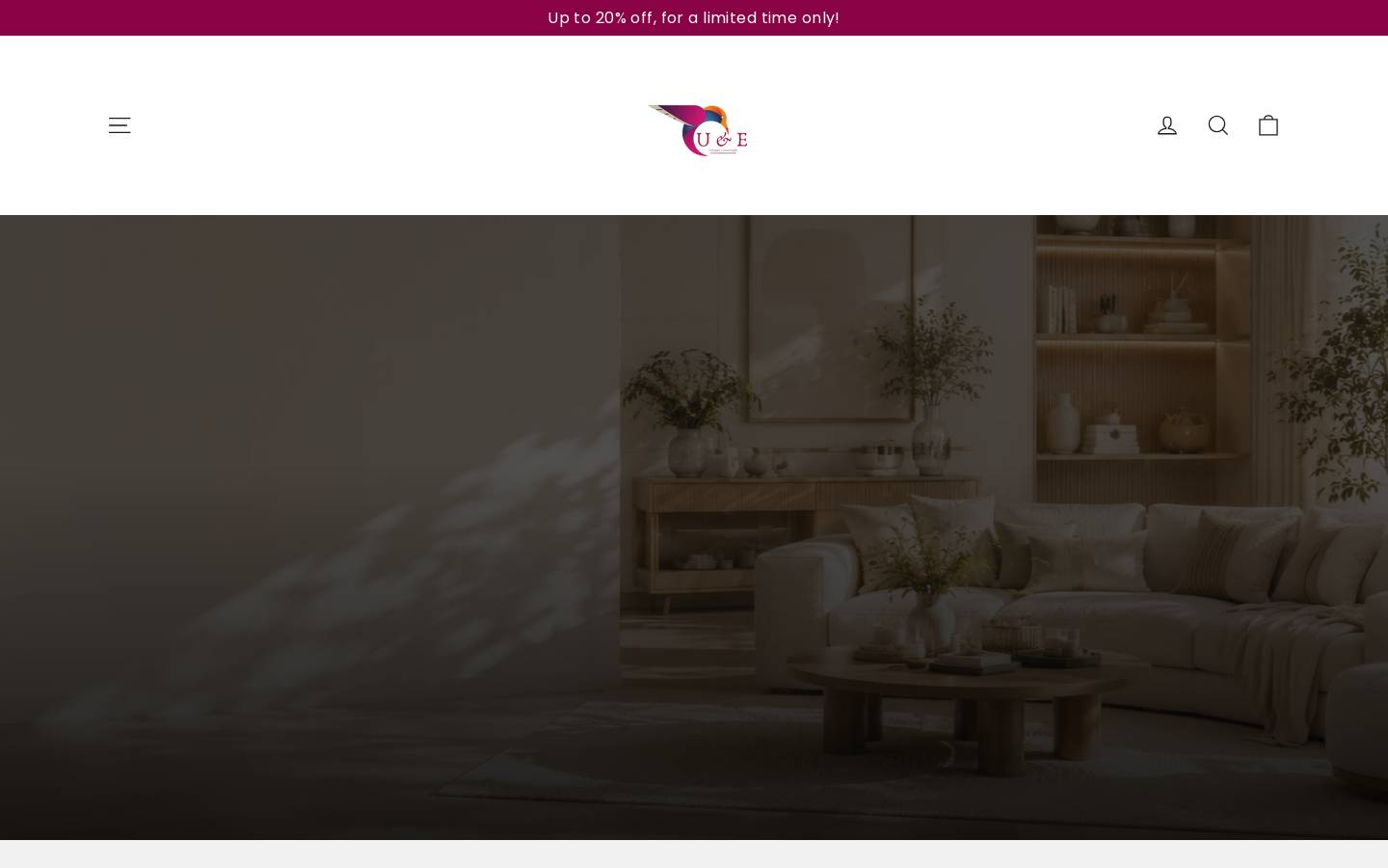 uniqueessentials.org homepage screenshot