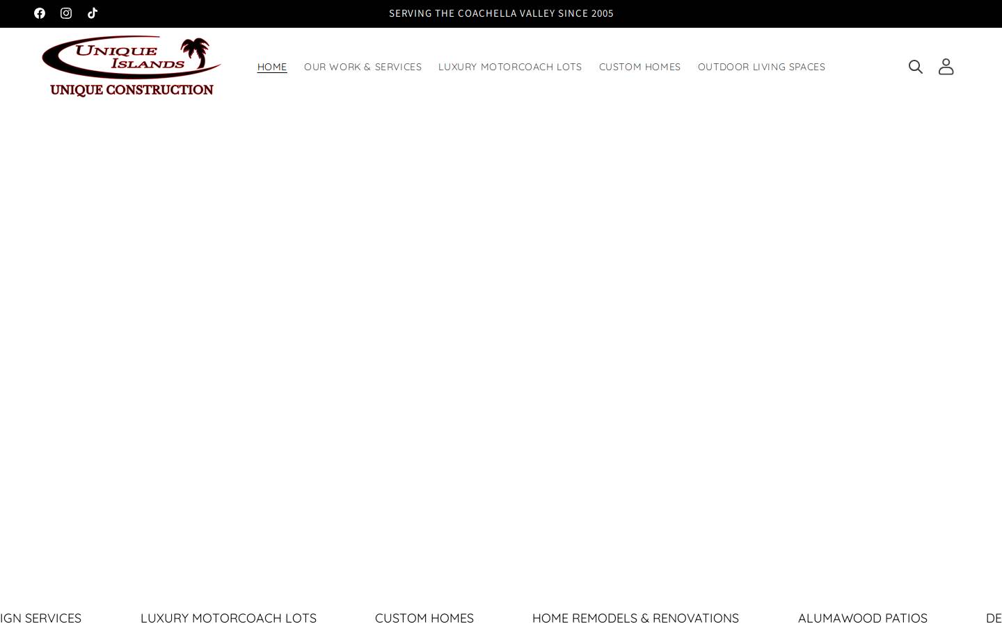 uniqueislandsbbq.com homepage screenshot