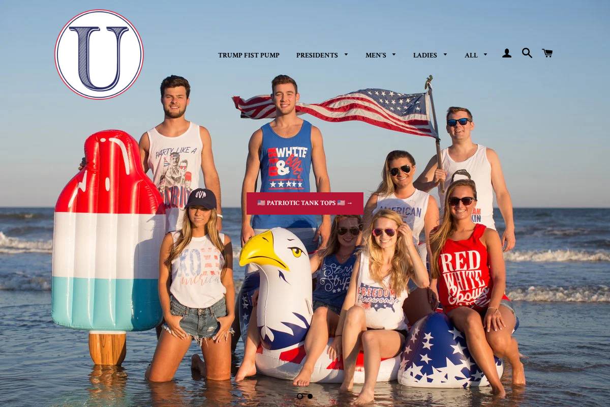 united-tees.com homepage screenshot