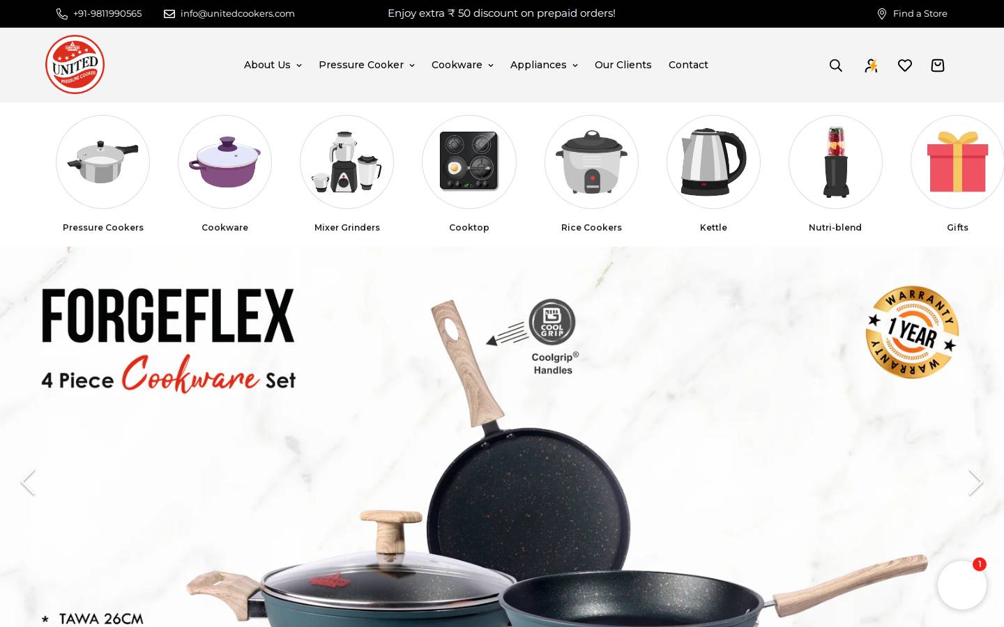unitedgrouponline.com homepage screenshot