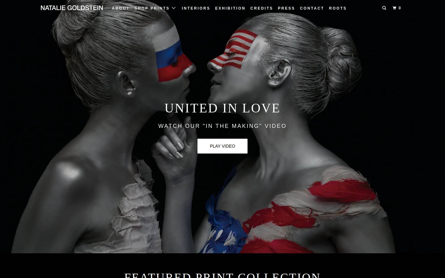 unitedinlove.co.uk homepage screenshot