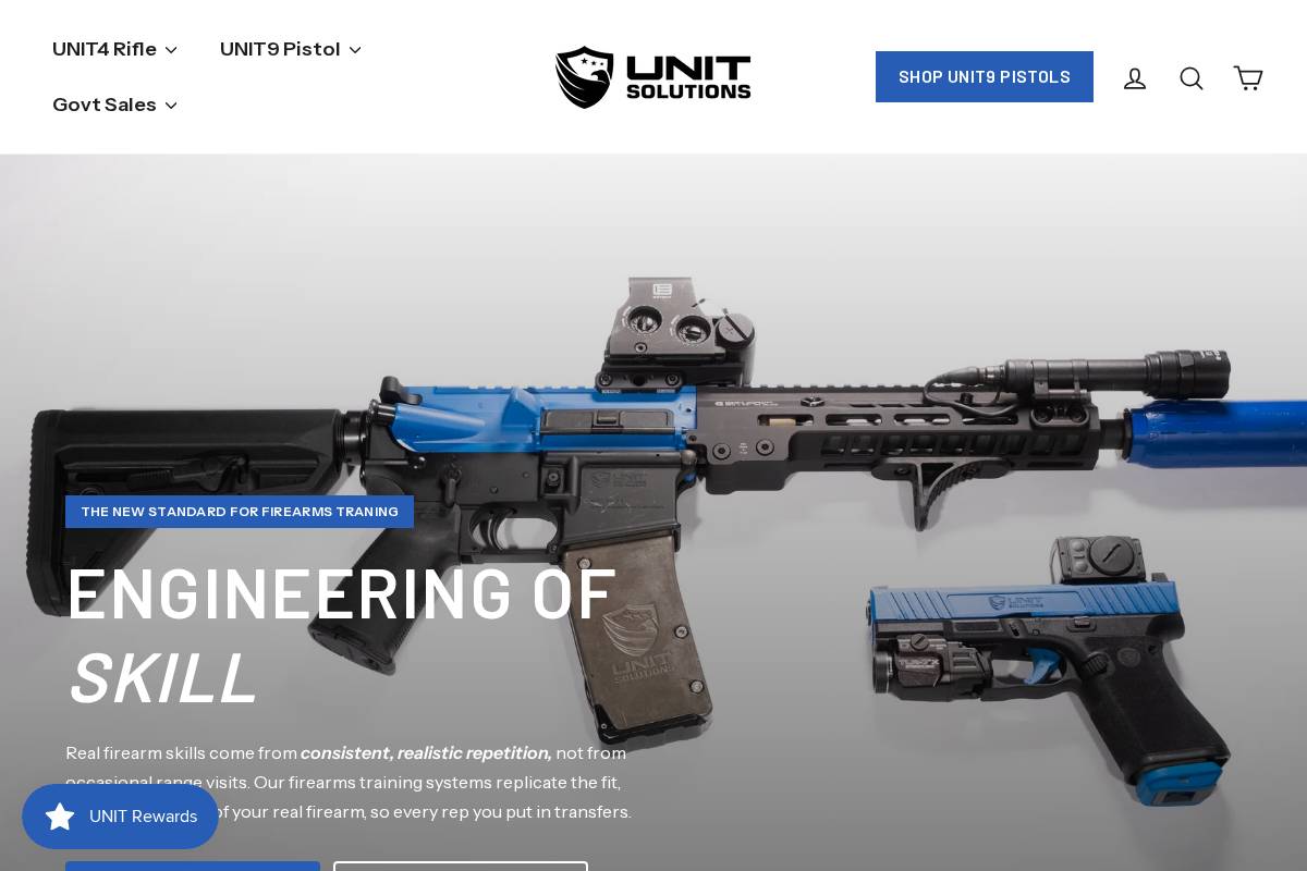 unitsolutions.com homepage screenshot