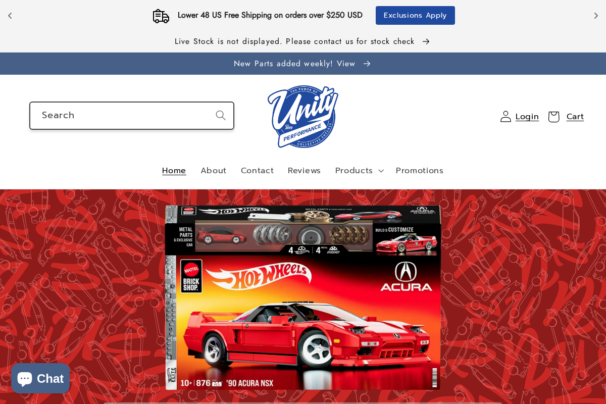 Unity Performance homepage screenshot