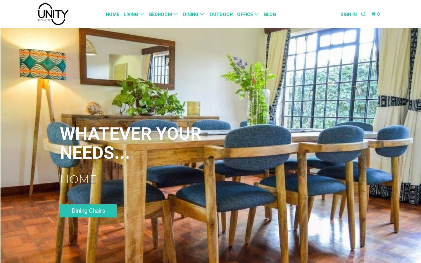 unitymakers.co.ke homepage screenshot