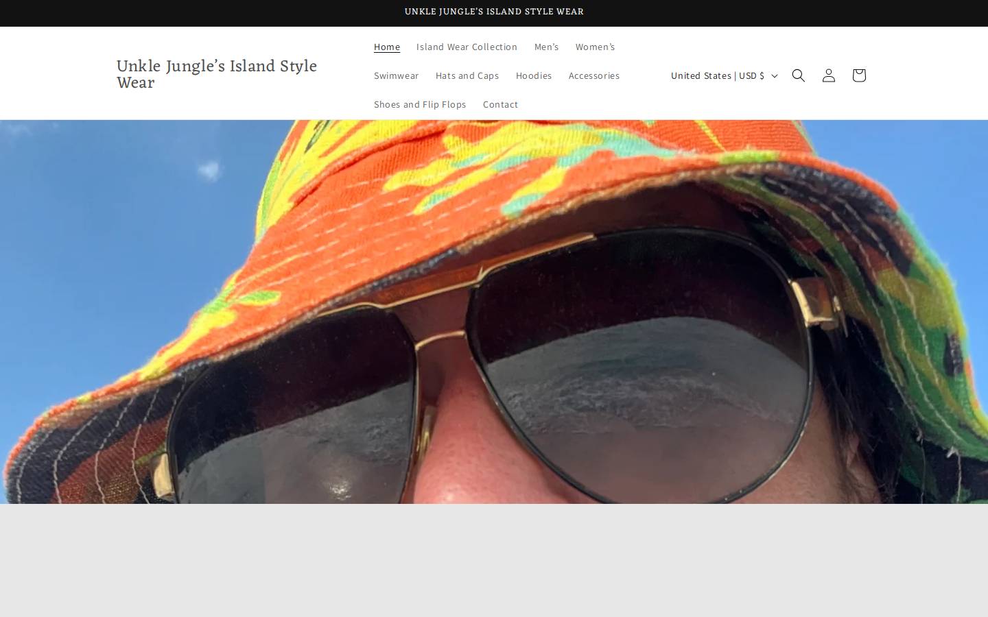 unklejungle.com homepage screenshot